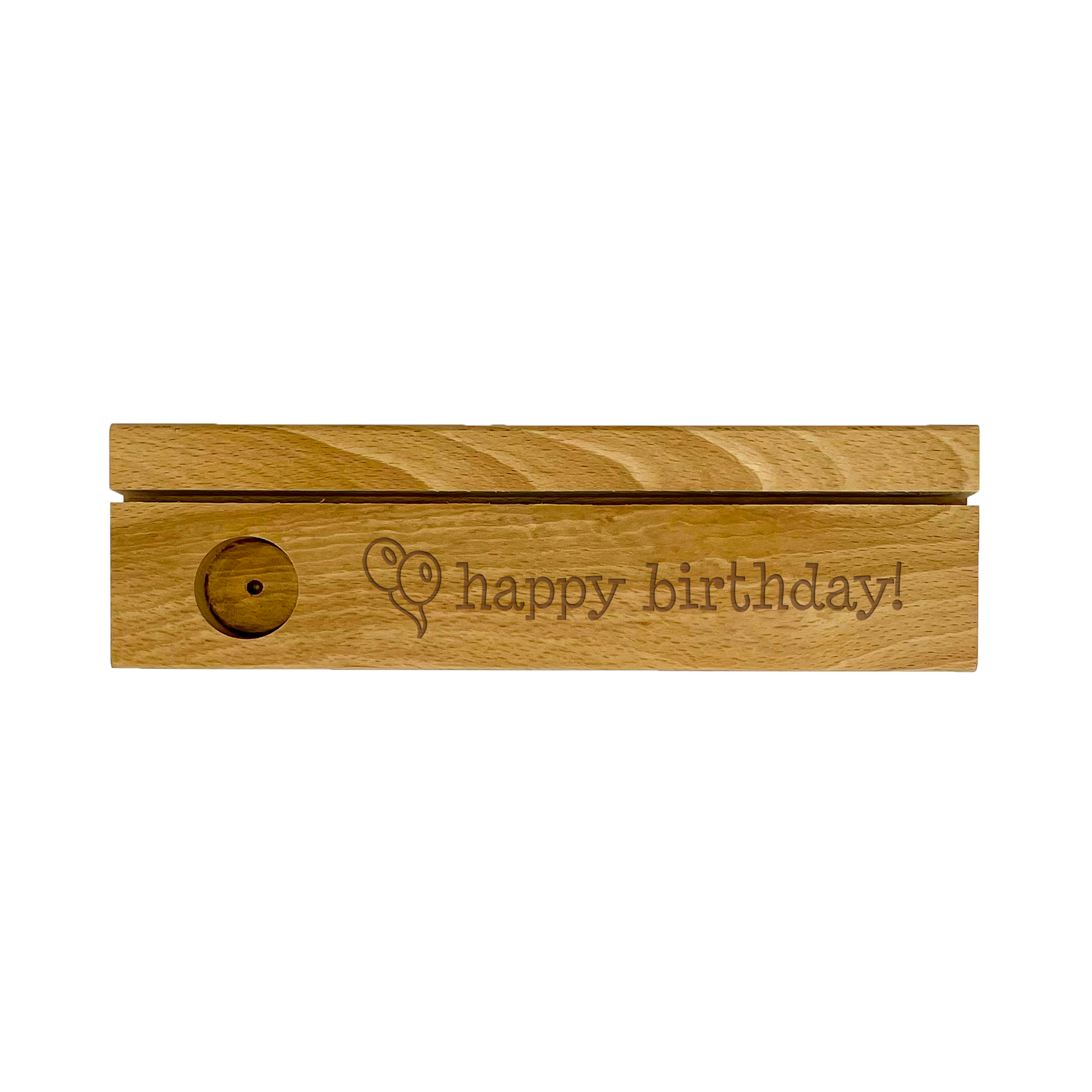 Gravur Kartenhalter mit Trockenblumen Personalisiertes Geburtstagsgeschenk | Personalisierte Geschenke Kartenhalter-Gravur für ein einzigartiges Geburtstagsgeschenk