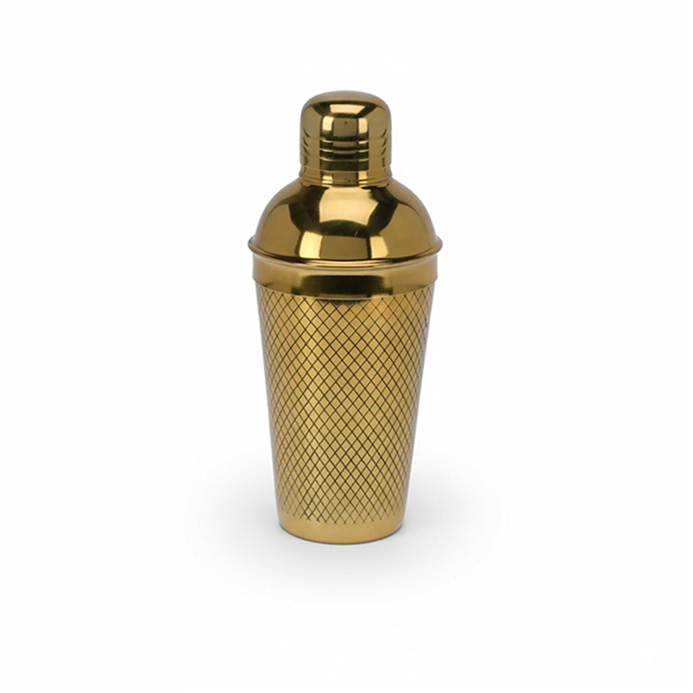 Edelstahl-Cocktailshaker komplett für die Zubereitung von Cocktails