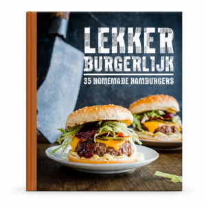 Kochbuch „Lekker Burgerlijk“ mit 35 Rezepten für hausgemachte Hamburger